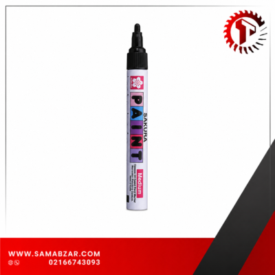 متال مارکر رنگ مشکی برند SAKURA